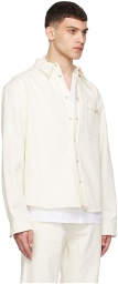 Marni Off-White Embroidered Shirt