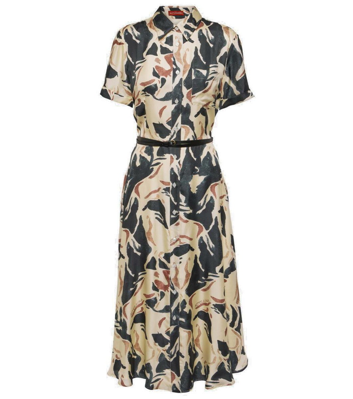 Photo: Altuzarra Kiera printed silk midi dress