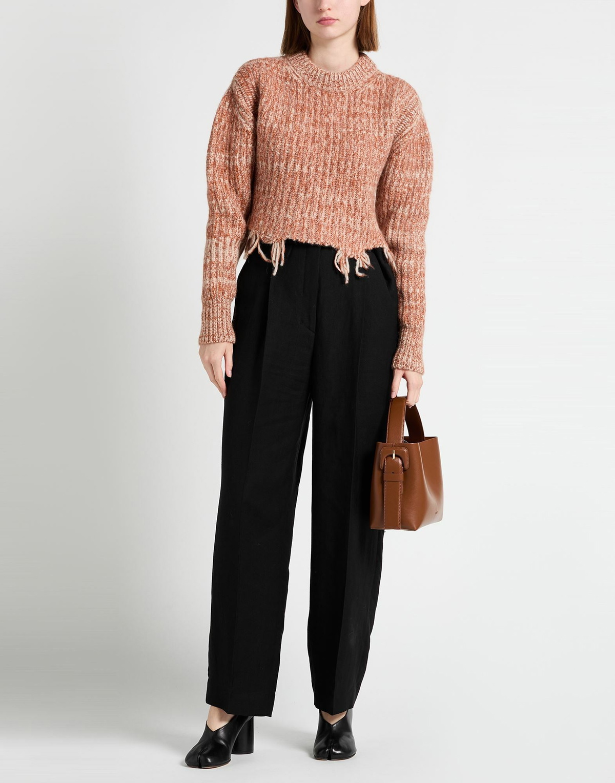 Stella Mccartney Womens Sweater Rust