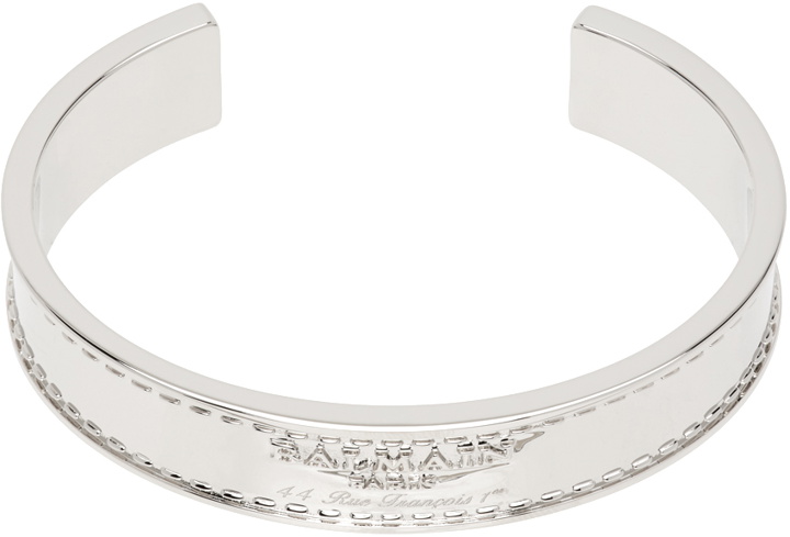 Photo: Balmain Silver Signature Tubular Brass Bracelet