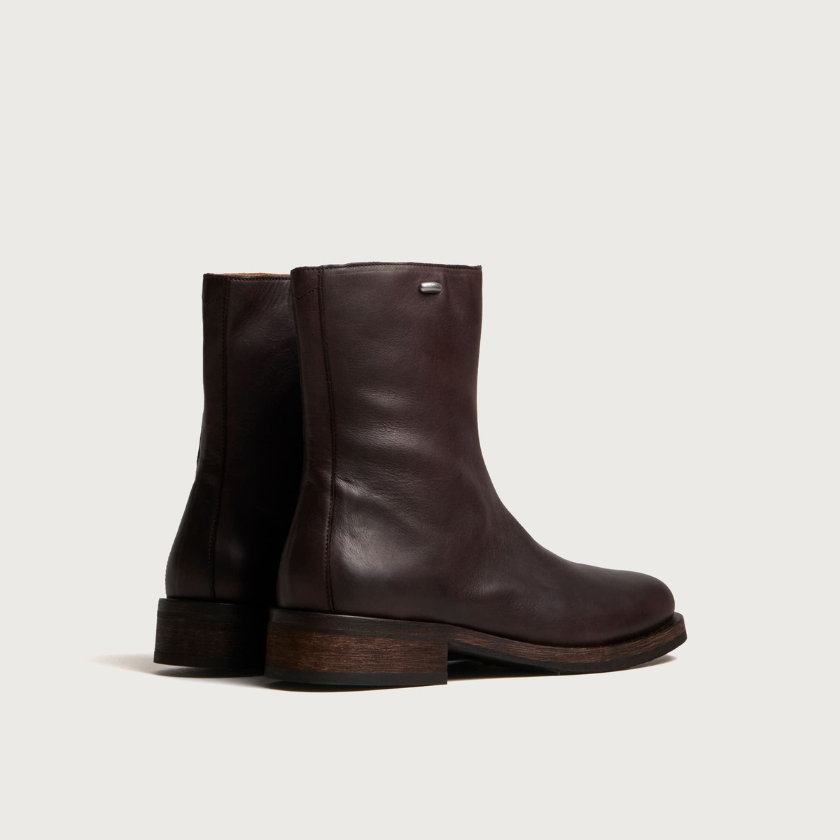 Our Legacy Men's Waxed Bovine Camion Boot in Matted Brown