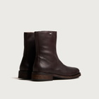 Our Legacy Men's Waxed Bovine Camion Boot in Matted Brown