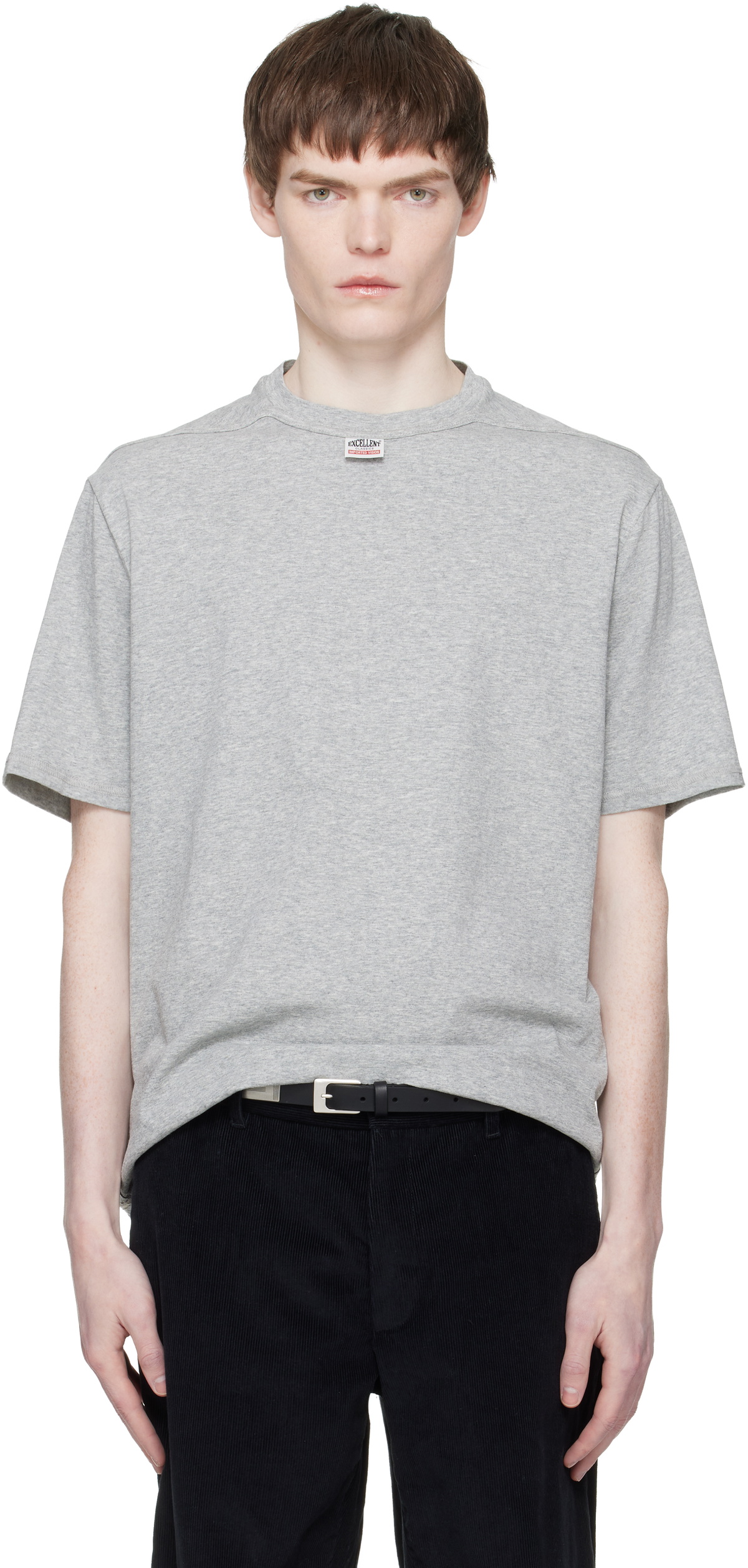 Commission Gray Reversed T-shirt