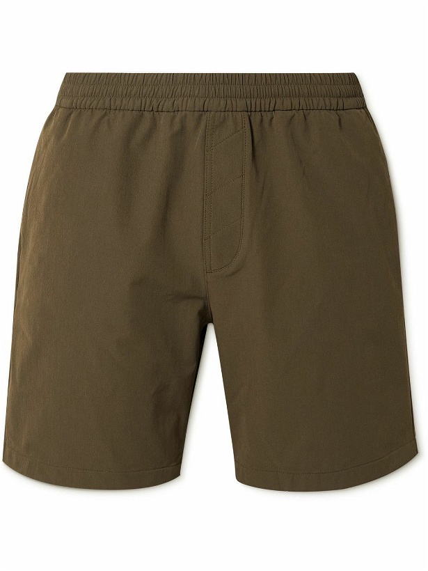 Photo: Outdoor Voices - Rectrek 7&quot; Straight-Leg Stretch-Shell Shorts - Brown