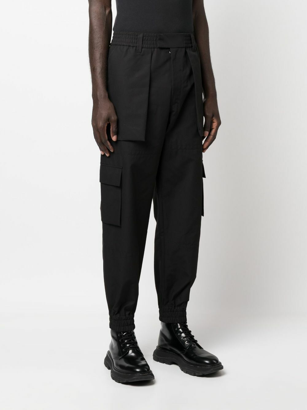 ALEXANDER MCQUEEN - Organic Cotton Cargo Trousers Alexander McQueen