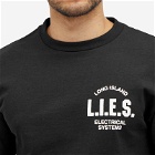 L.I.E.S. Records Men's Classic Logo T-Shirt in Black