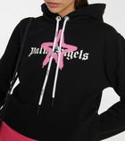 Palm Angels - Printed cotton hoodie