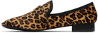 Repetto Brown Michael Rubber-Sole Loafers