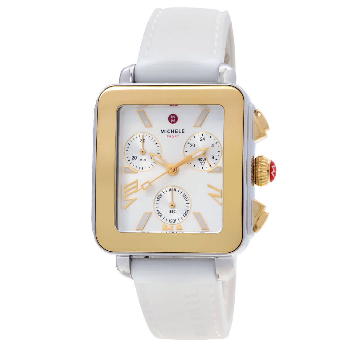 Michele Deco Sport Silver-tone Dial Ladies Watch MWW06K000069