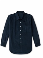 Anderson & Sheppard - Cotton-Corduroy Shirt - Blue
