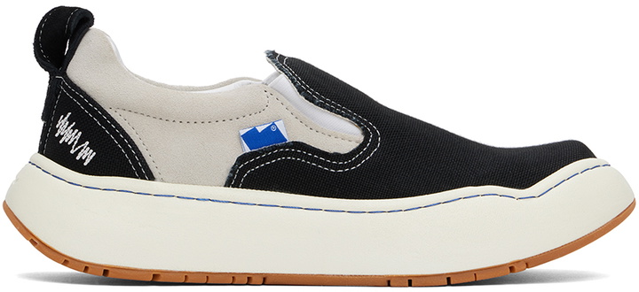 Photo: ADER error Black & Gray Log LAD Sneakers