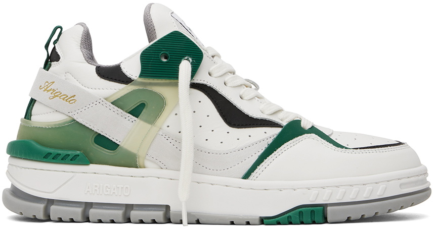 Axel Arigato White & Green Astro Sneakers Axel Arigato Axel Arigato White & Green Astro Sneakers Axel Arigato