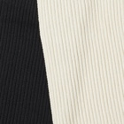 Fred Perry Authentic Men's Ribbed Scarf in Ecru/Black