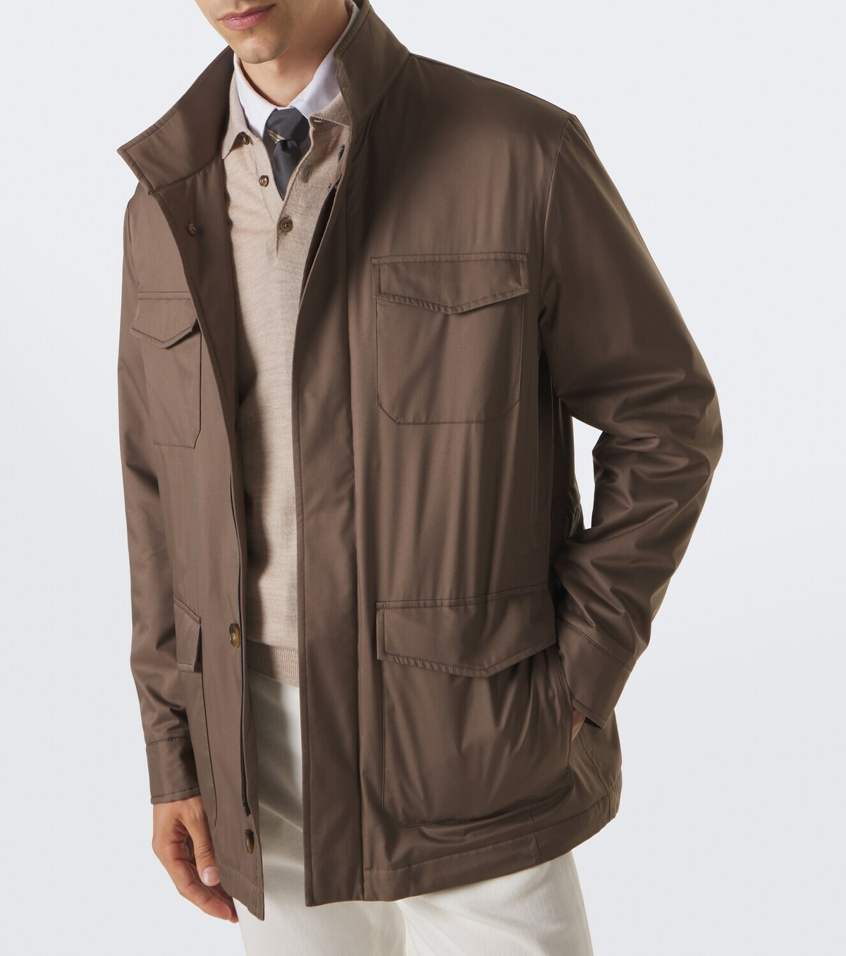 Canali Technical field jacket