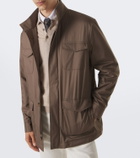 Canali Technical field jacket