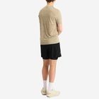 Represent Men's 247 Contour Run T-Shirt in Pebble