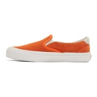 Vans Orange Suede OG 59 LX Slip-On Sneakers