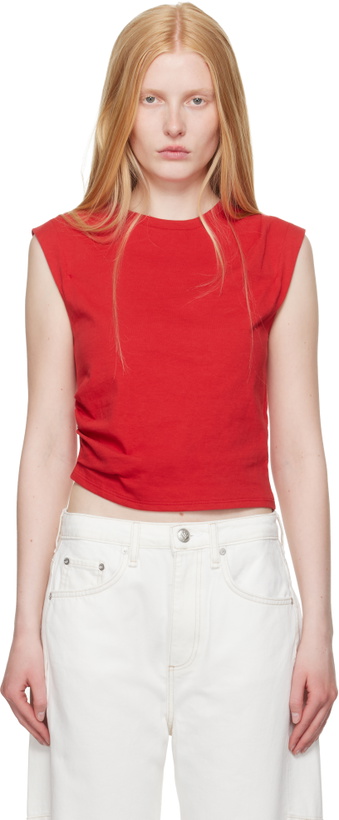 Photo: rag & bone Red Mica Sleeveless Top