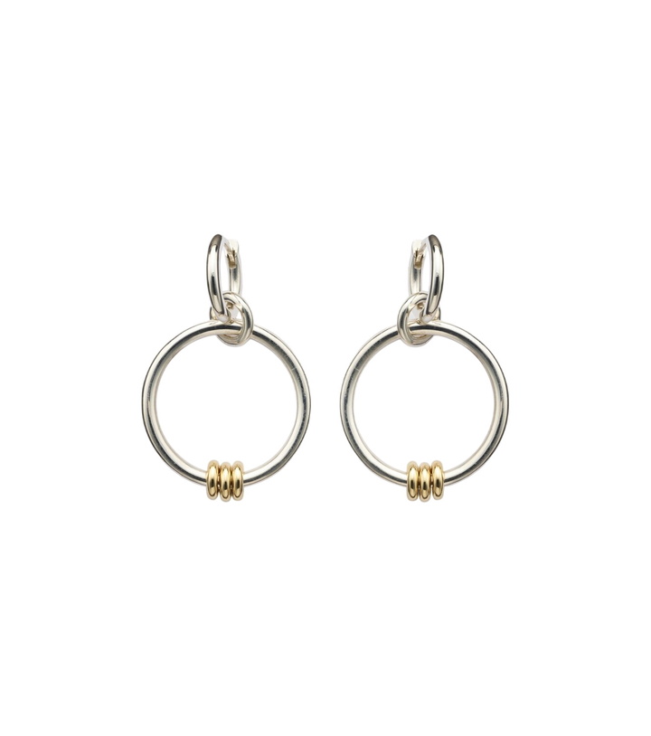 Photo: Spinelli Kilcollin Asha sterling silver and 18kt gold earrings