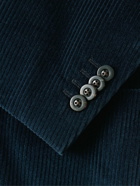 Boglioli - Unstructured Cotton-Corduroy Suit Jacket - Blue