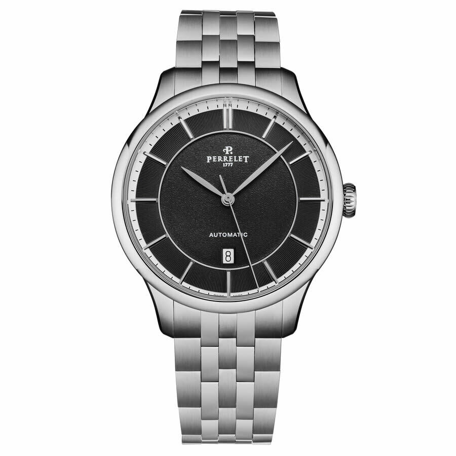 Perrelet First Class Black Dial Mens Watch A1073/9