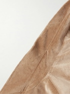 Boglioli - Slim-Fit Shawl-Lapel Cotton-Velvet Tuxedo Jacket - Brown