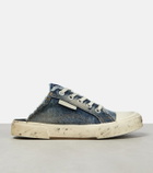 Balenciaga Paris Mule denim sneakers