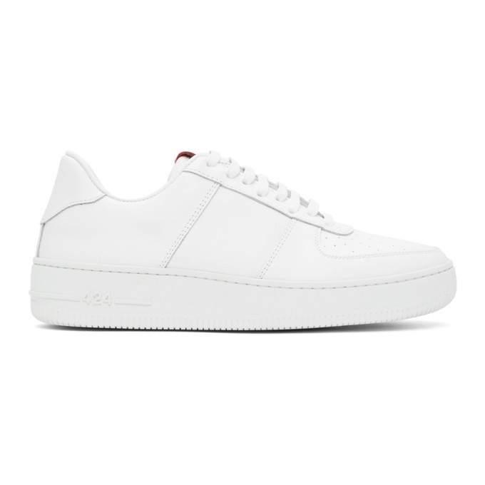 Photo: 424 White adidas Originals Edition Low-Top Sneakers