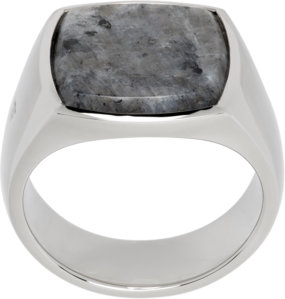 Tom Wood - Shelby 9-Karat Gold Smoky Quartz Signet Ring
