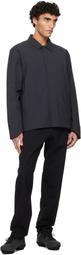 Veilance Black Voronoi Wool Trousers