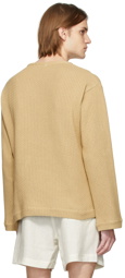 COMMAS Tan Woven Sweater