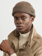 Loro Piana - Logo-Appliquéd Storm System® Cashmere Beanie - Neutrals