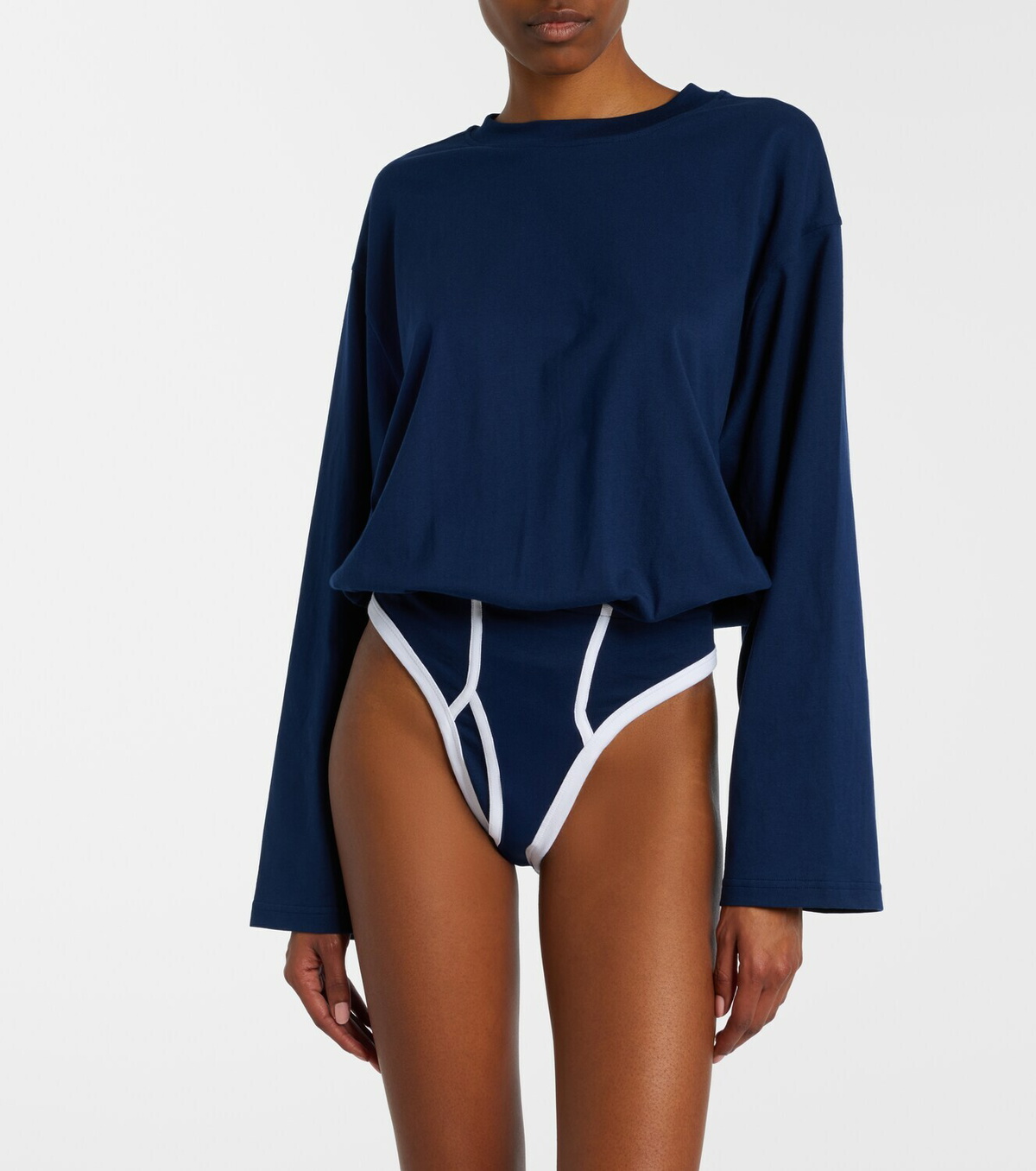 Jean Paul Gaultier Cotton bodysuit