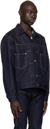 The Letters Indigo Classic Denim Jacket