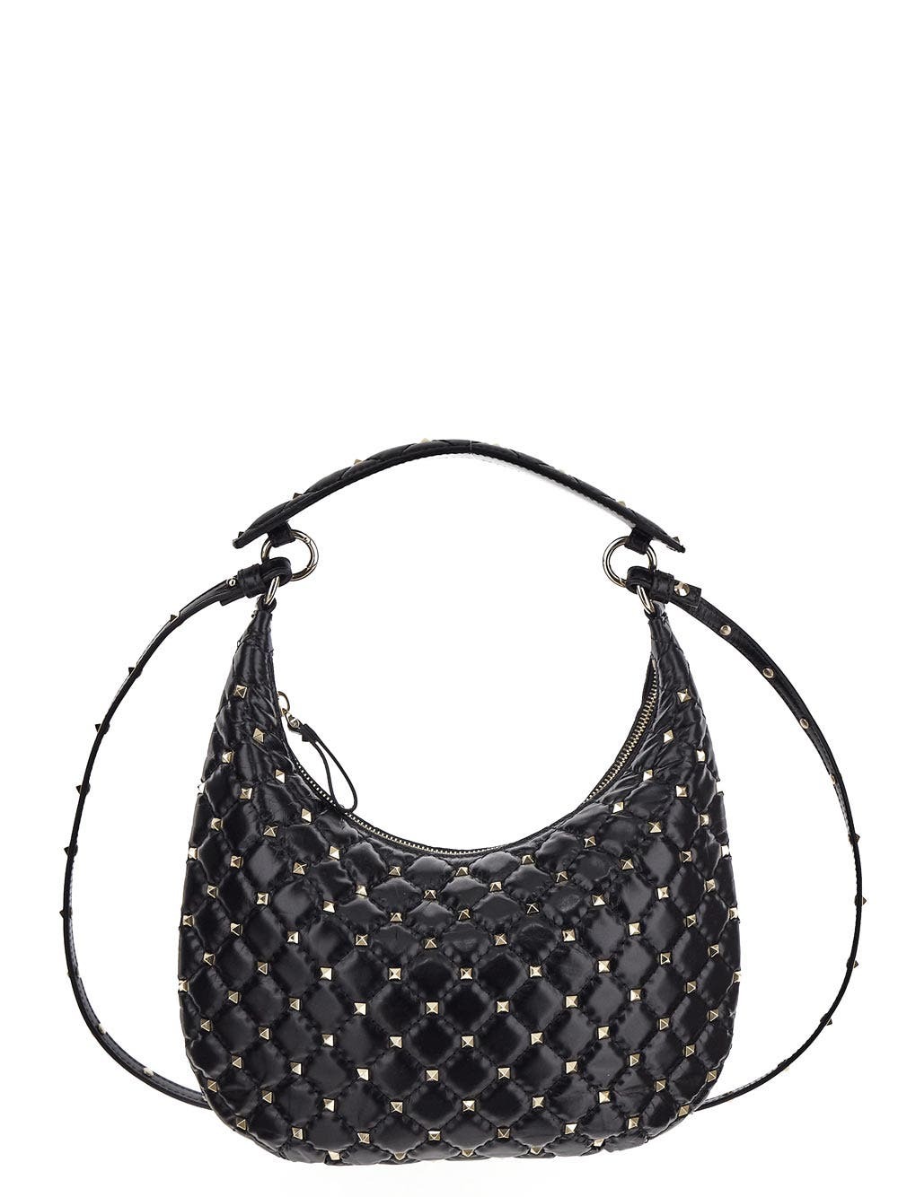 Valentino Garavani Rockstud Spike Small Hobo Bag Valentino