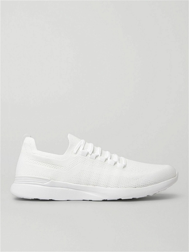 Photo: APL Athletic Propulsion Labs - Breeze TechLoom Running Sneakers - White