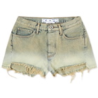 Off-White Women's Laundry Twisted Seams Short in Blue