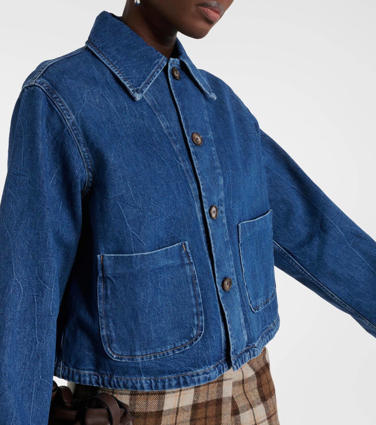 Polo Ralph Lauren Cropped denim jacket Polo Ralph Lauren