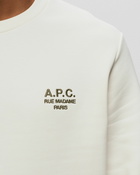 A.P.C. Sweat Rider Beige - Mens - Sweatshirts