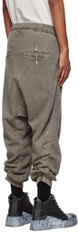 Boris Bidjan Saberi SSENSE Exclusive Gray Cotton Lounge Pants