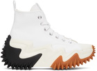 Converse White Run Star Motion High Sneakers