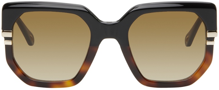 Photo: Chloé Black & Tortoiseshell West Sunglasses