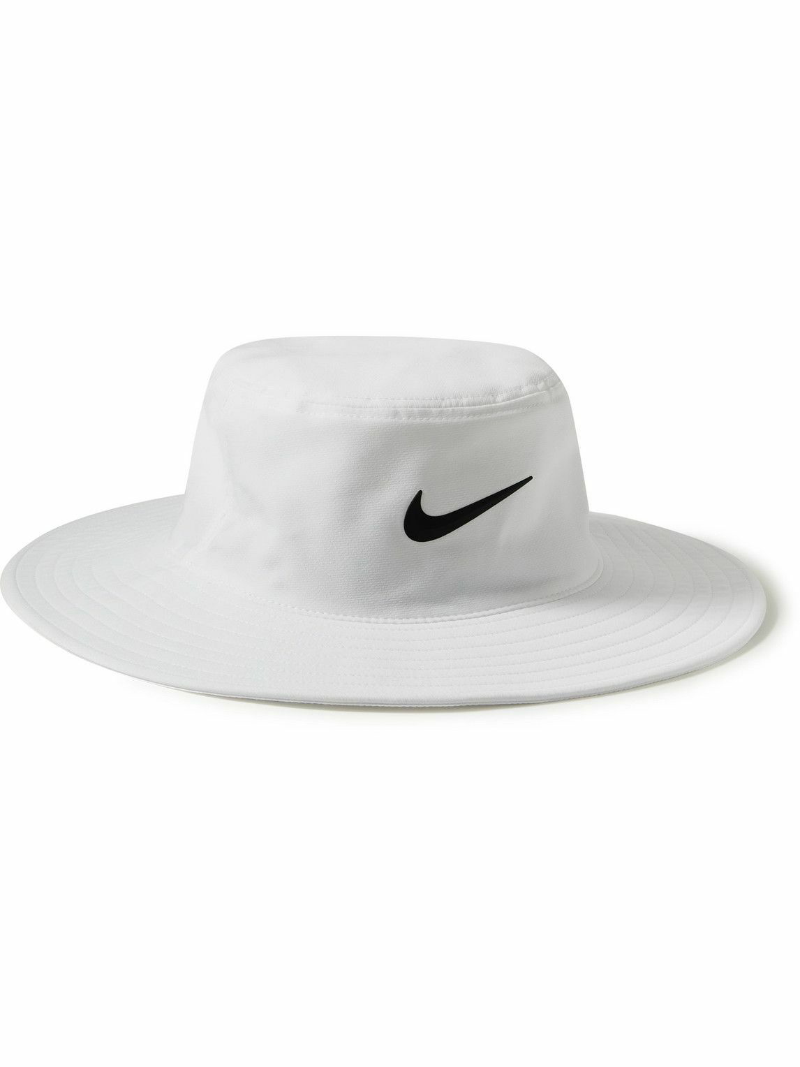 Nike Golf - Logo-Print Dri-FIT Golf Bucket Hat - White Nike Golf