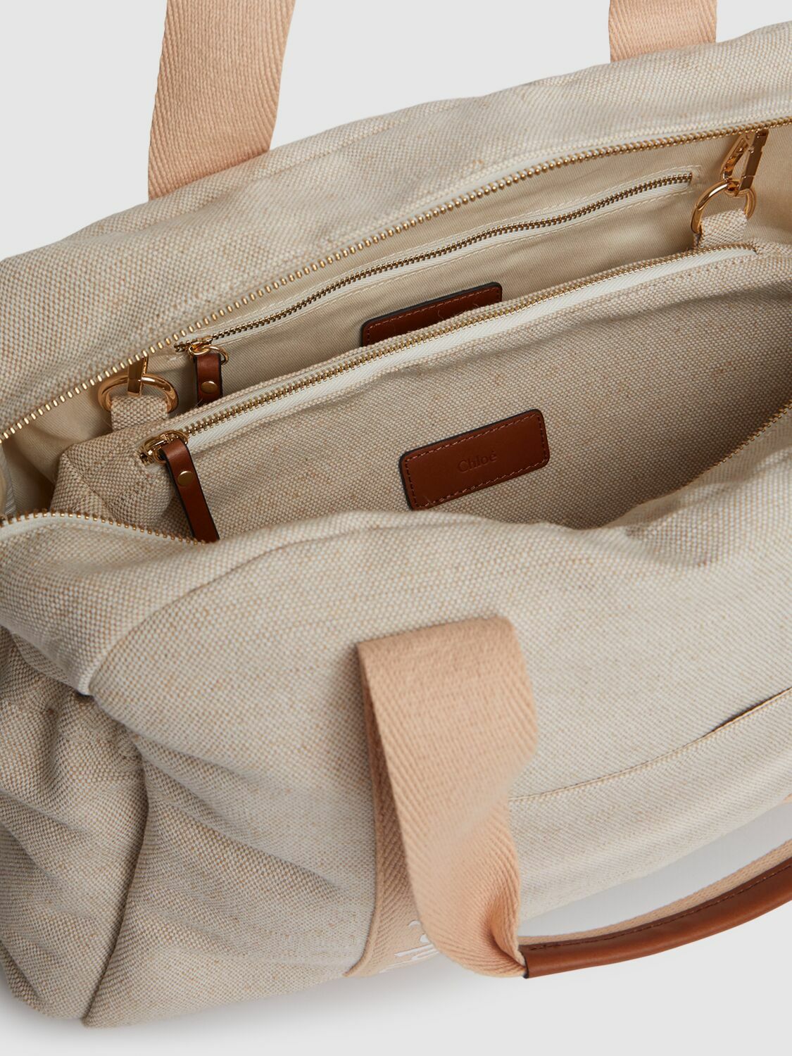 CHLOÉ Jute Blend Changing Bag