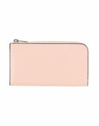 Valextra Womens Wallet Light in Pink