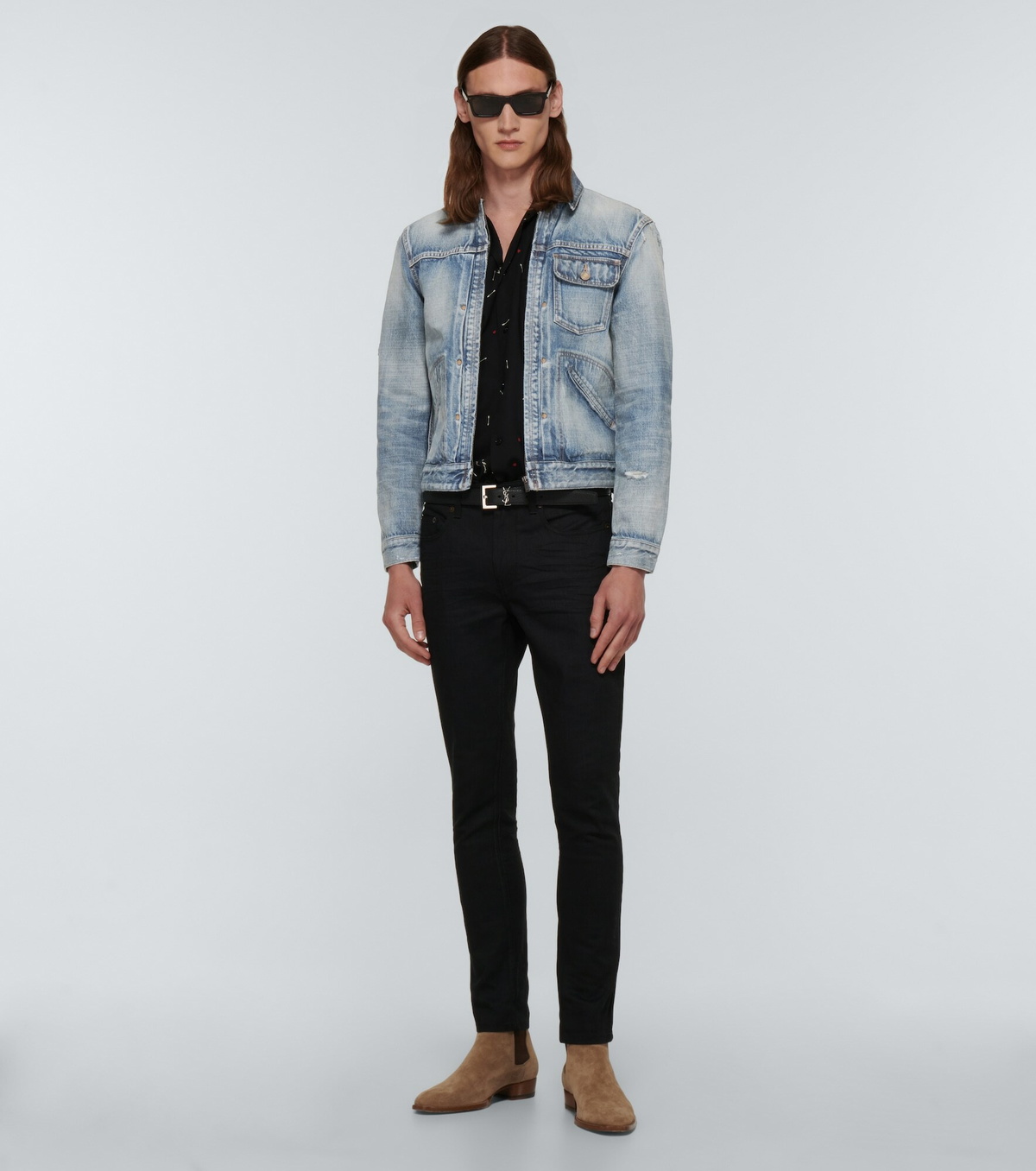 Saint laurent deals straight jacket