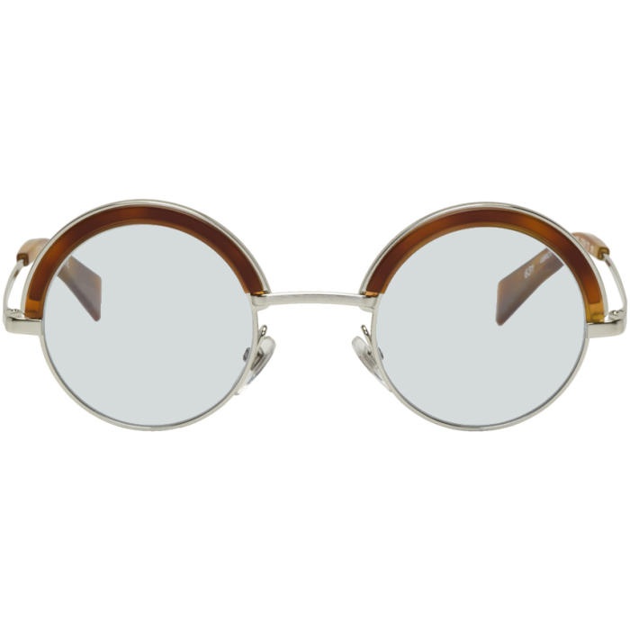 Photo: Oliver Peoples pour Alain Mikli Silver and Blue 4003N Sunglasses