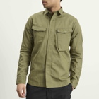 Maharishi Men's Hemp Custom Shirt in Olive Og-107F