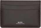 A.P.C. Brown Andre Card Holder