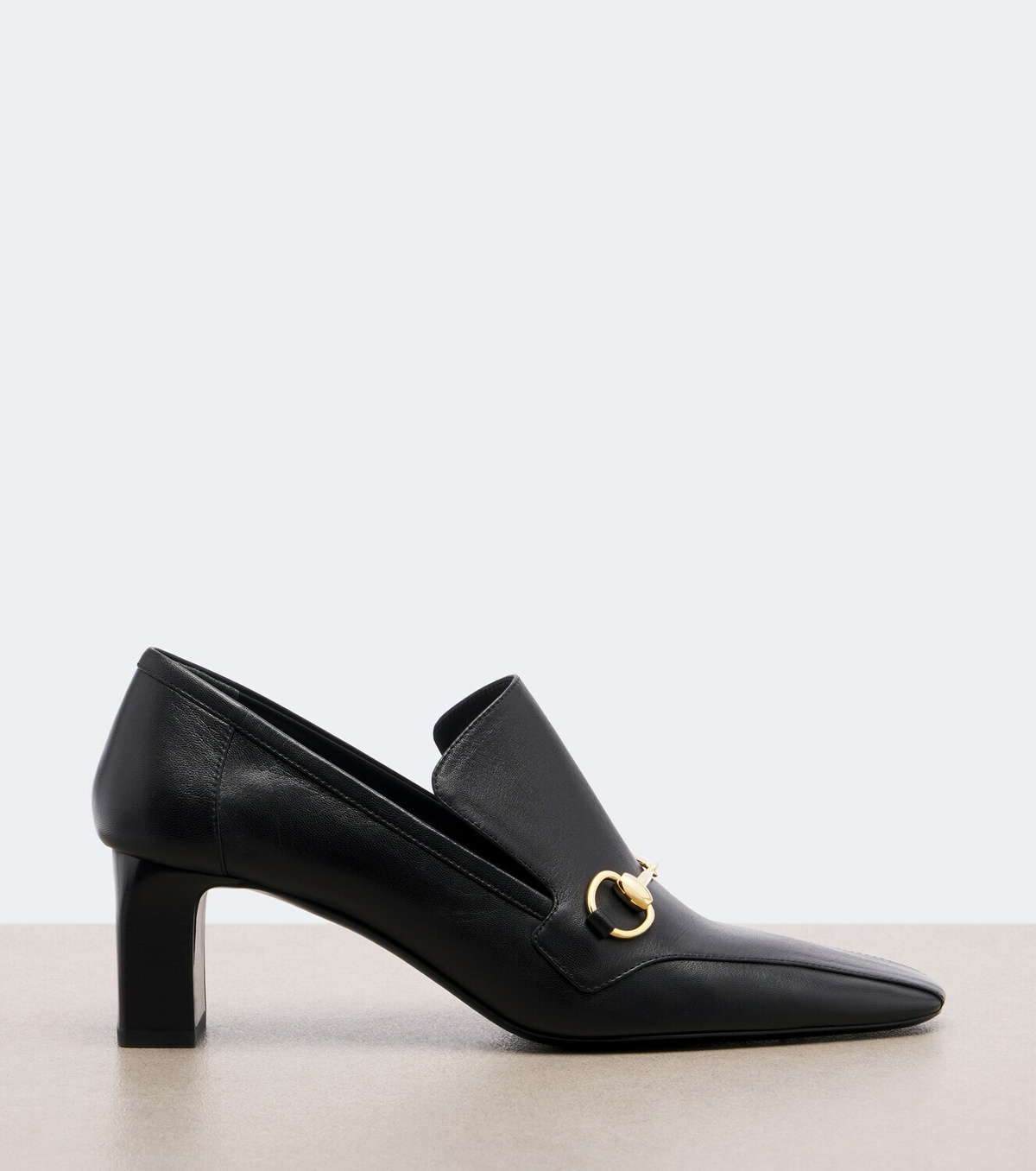 Gucci Galleria Horsebit leather loafer pumps